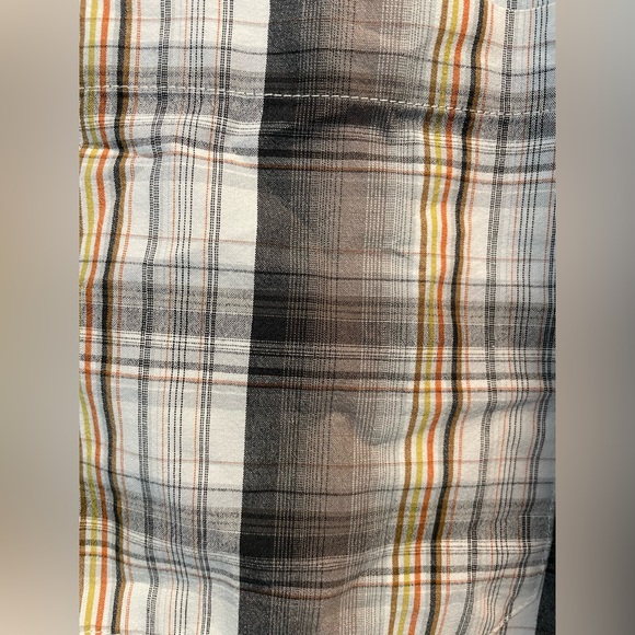 5.11 Tactical Series Men’s 2XL plaid button snap shirtsleeve casual dress shirt - Picture 2 of 4